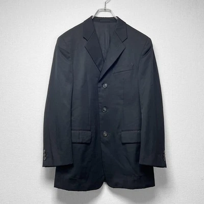 TRAJE CHAQUETA A MEDIDA ISSEY MIYAKE 3B USADO PARA HOMBRE, TALLA PEQUEÑA, NEGRO BUENO Foto 1 de 4