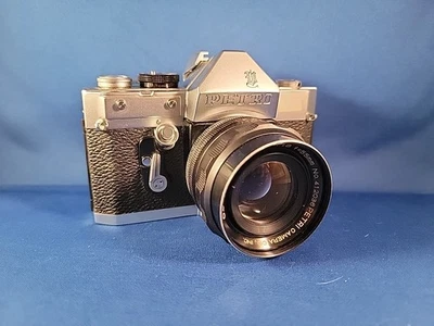 Vintage Petri VI 35mm Film SLR Camera w/ 55mm Lens - WORKS, but READ DESCRIPTION Foto 1 de 4