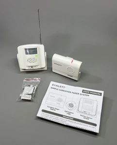 Motion Sensor Bed Alarm Caregiver Pager Room For Elderly Indoor Fall Prevention - Picture 1 of 22
