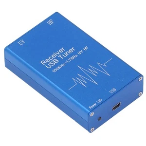 RTL SDR USB-Empfänger Wireless 100KHz-1 7GHz UHF UV HF Vollband Elektronisch - Afbeelding 1 van 22