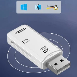 XD Picture Card Reader USB 2.0 Speicheradapter für Olympus Fuji --Kameras Typ C - Photo 1/6