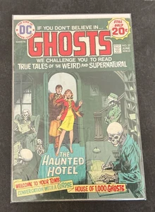 Ghosts #27 Nick Cardy The Haunted Hotel Horror 1974 DC Comics VFine - Picture 1 of 1