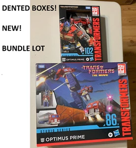 Transformers Lot:Optimus Prime 86-31 Studio Series Commander & Prime 102 Voyager - Picture 1 of 18