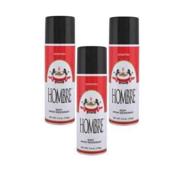 Paquete de 3 - Desodorante Corporal Hombre Rojo Spray Clásico para Hombres 5.5oz/156g Foto 1 de 4