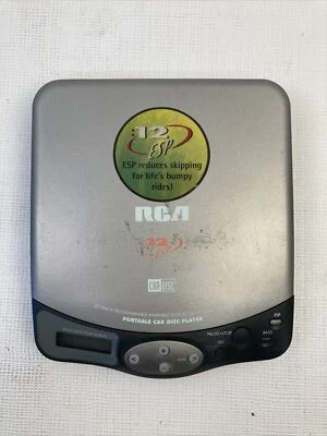Портативный проигрыватель компакт-дисков RCA RP-2010B протестирован и работает - Изображение 1 из 4