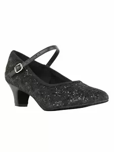 Tanzschuhe Damen Damen Latein Salsa Tanz Schuhe Glanz Spinnstoff So Danca BL502 - Bild 1 von 3
