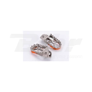 Art Steppers Steel / Ergal Orange Footpegs KTM EXC 250 1998-2016 - Picture 1 of 1