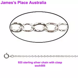 Necklaces / Chains - 925 Sterling Silver - various styles & sizes - Picture 1 of 4