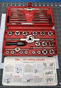 Hanson Tap & Die Super Set USA Tools - Imagen 1 de 14