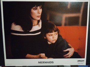 Lobby Card 1990 MERMAIDS Cher very young Christina Ricci film debut