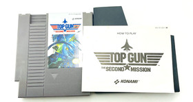 Nintendo Top Gun The Second Mission Nintendo Nes - Carrito, funda y manual