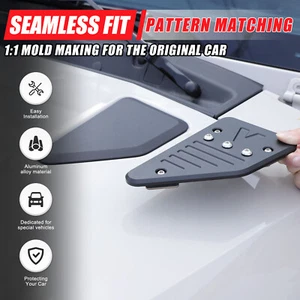 Replace Black Alloy Car Hood Expansion Trim Cover For Ineos Grenadier 2020-2024 - Picture 1 of 12