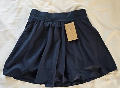 Nike NikeCourt Ace Advantage Dri-FIT Tennis Skirt Navy Women FZ6726-478 Sz S M L - Image 1 of 2