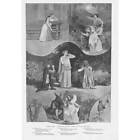THEATRE Scene From Mid Summer Nights Dream at Daly's Theatre Antique Print 1895