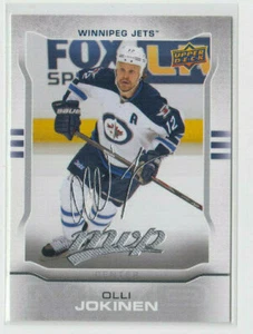 14/15 UD MVP Winnipeg Jets Olli Jokinen Silver Script card #30 - Picture 1 of 2