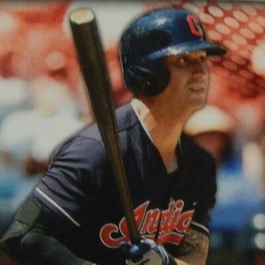 TYLER NAQUIN CLEVELAND INDIANS 2017 TOPPS BASEBALL STICKER TRADING CARD (A)