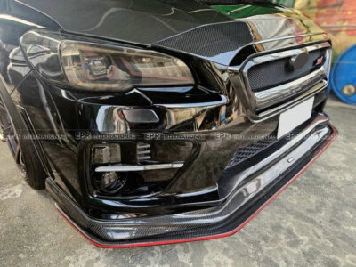 For 15-17 Subaru Impreza VAB VAF STI WRX Carbon OE Front Grill Meshe Trim Cover - Image 1 of 4