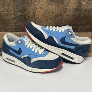 Nike Air Max 1 Essential - University Blue Navy White - Mens Size 8 - 537383-119 - Picture 1 of 7