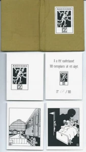 EO PORTFOLIO TIRÉ À 100 EXEMPLAIRES NUMÉROTÉS + JOOST SWARTE : ANGOISSES - Photo 1/1