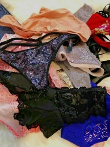 New Victoria's Secret Lot 25 SMALL Panties Wholesale Underwear Random Styles - Picture 1 of 5