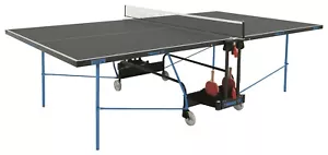 Tischtennisplatte outdoor TIBHAR 1700W inkl. Netz | wetterfest | klappbar | grau - Bild 1 von 3