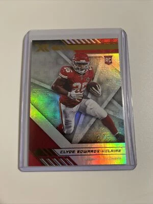 2020 Panini  Xr Clyde Edwards Helaire Rc 121 - Image 1 of 2