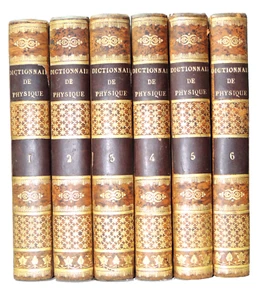 Brisson. Vernünftiges Wörterbuch der Physik. 6/6vols (selten) - Bild 1 von 8