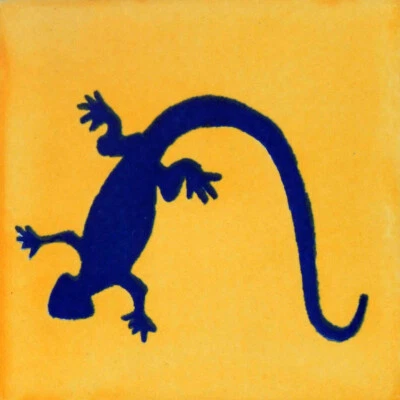 Mexican Tile Folk Art Handmade Talavera Backsplash Handpainted Mosaic # C131 - Image 1 of 2