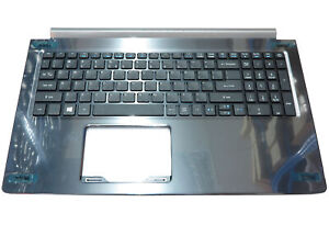 FOR ACER Aspire 5 A515-51 A515-51G Palmrest & Non-Backlit Keyboard BLACK