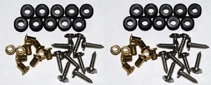20 Sets of Servo  mounting hardware for Futaba, HiTec, JR and Others - Picture 1 of 5
