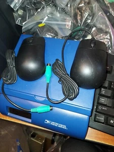 iONE LYNX KI MOUSE, BLACK, PS/2, ROLLERBALL. NEW OUT OF BOX. - Picture 1 of 2