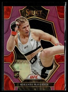 2023 SELECT UFC PURPLE /99 PREMIER LEVEL ROOKIE 167 Miranda Maverick - Flyweight