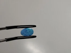 Loose Natural Australian Boulder Opal Doublet - Blue 1.20 Carat 10.5x6.9mm - Picture 1 of 23
