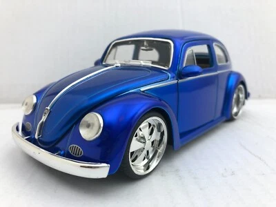 JADA TOYS 1959 VW VOLKSWAGEN ESCARABAJO AZUL MODELO DIECAS 1:24 NUEVO SIN CAJA Foto 1 de 4