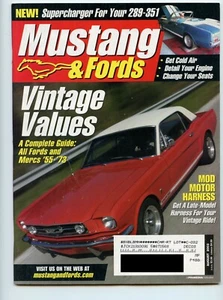 Mustang & Fords August 2003 - Value Guide, '70 Mach 1 351 Cleveland, 4.6 Cobra  - Picture 1 of 2