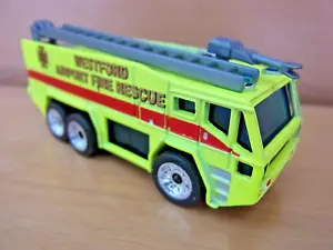 Matchbox Premiere Camion dei Pompieri Aeroporto | Westford come nuovo - Foto 1 di 3