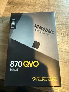 Samsung 870 QVO 2.5" 4TB SATA III 4-bit QLC V-NAND - Photo 1/2