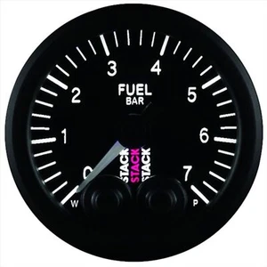 Stack 0-7 Bar Pro Control Fuel Pressure Gauge Electronic Black 52mm 3505 - Picture 1 of 1