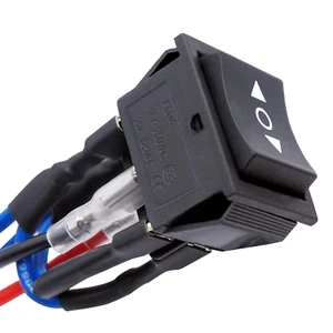 Momentary Polarity Reverse Switch DC 12V 10A Motor Control 6 Pin 3 Posit - Picture 1 of 12