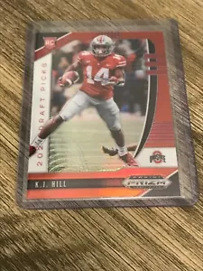 K.J Hill 2020 Panini Prizm Draft Picks Red Prizm Rookie Card #118 - Picture 1 of 2