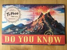TY-PHOO TEA CARDS ALBUM - COMPLETE - DID YOU KNOW?