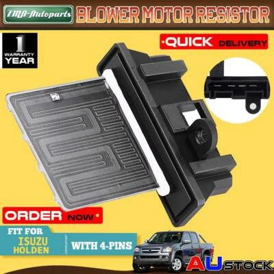 Manual Fan Blower Motor Resistor for Isuzu D-Max Holden Colorado Rodeo 2003-2012 - image 1 of 4