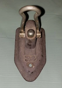 Vintage Pet 1940 Cast Iron Single Hole Punch Wilson Jones No. 58 118-2 116-2 40s - Picture 1 of 6