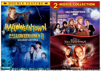 Complete Disney Halloweentown Series 1 2 3 & 4 Movie Pack Halloween DVD Bundle Foto 1 de 4