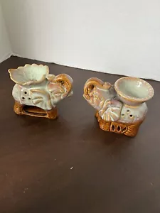 2 portacandele luce tè votivo elefante bruciatore a olio ceramica Olunaura - Foto 1 di 9