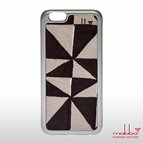 mabba Cellulare Pelle la Crazy Bonita per Apple iPhone 6 Argento (K9q) - Immagine 1 di 1