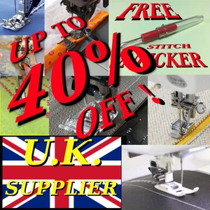 SEWING MACHINE ATTACHMENT FEET.JANOME TOYOTA ETC UP TO 40% OFF OUR LISTING ! - Picture 1 of 1