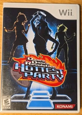 Dance Dance Revolution: Hottest Party (Nintendo Wii, 2007) NO MANUAL, Disc = EXC - Image 1 of 4
