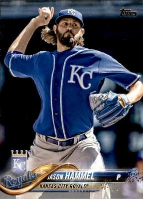 2018 Topps #385 Jason Hammel Kansas City Royals - Image 1 of 2
