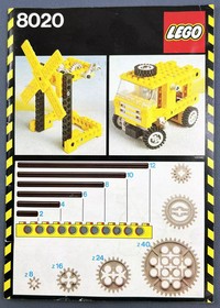 LEGO Ref.8020 - LEGO Technic Building Box (Instructions/Notice Montag
